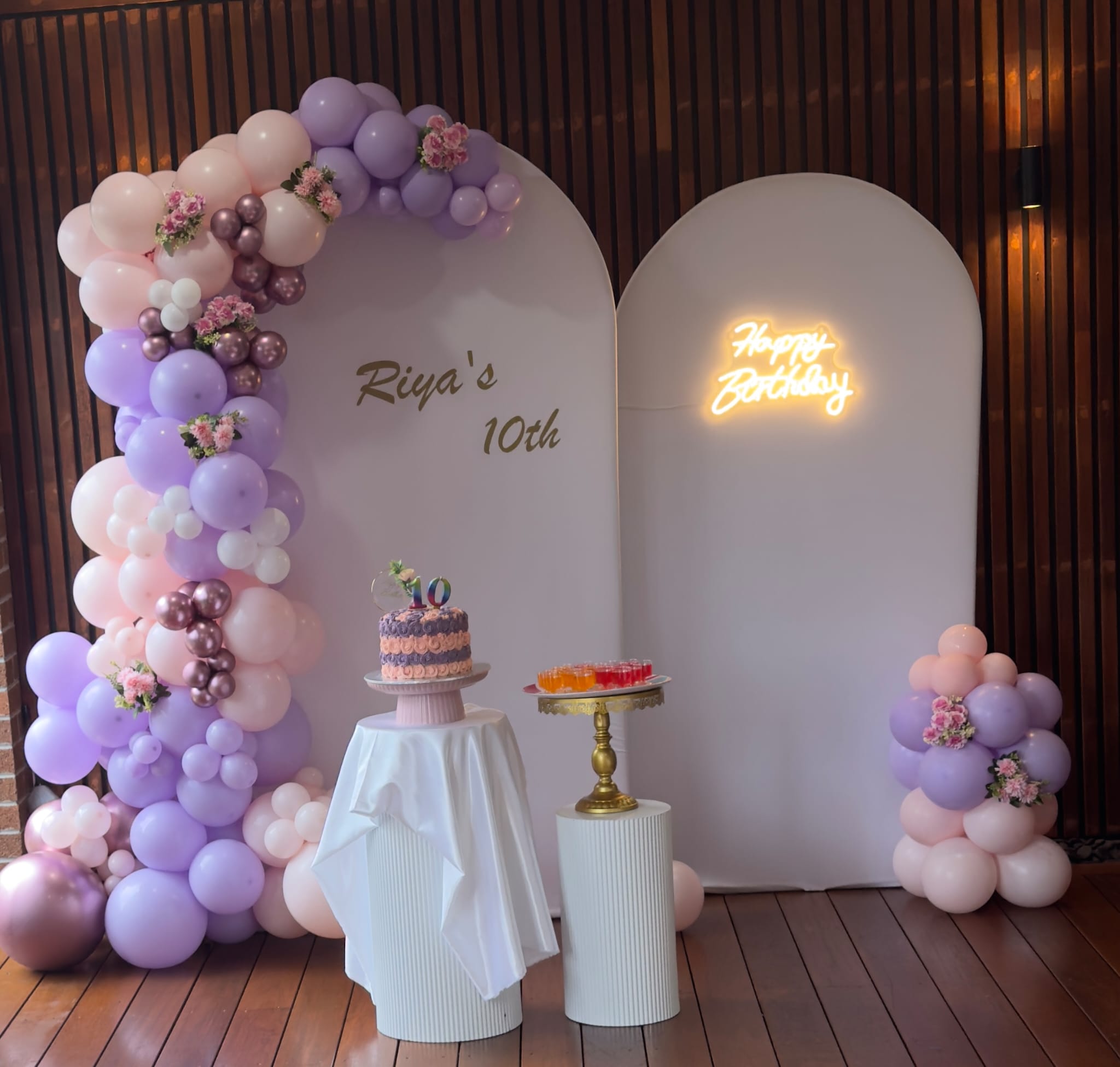 Pink & Lilac 10th Birthday in Aintree